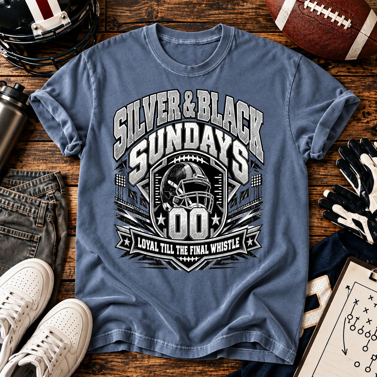 Silver Black Sundays T-Shirt