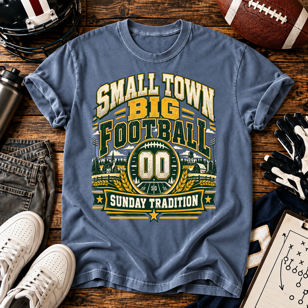 Small Town Big Football T-shirt