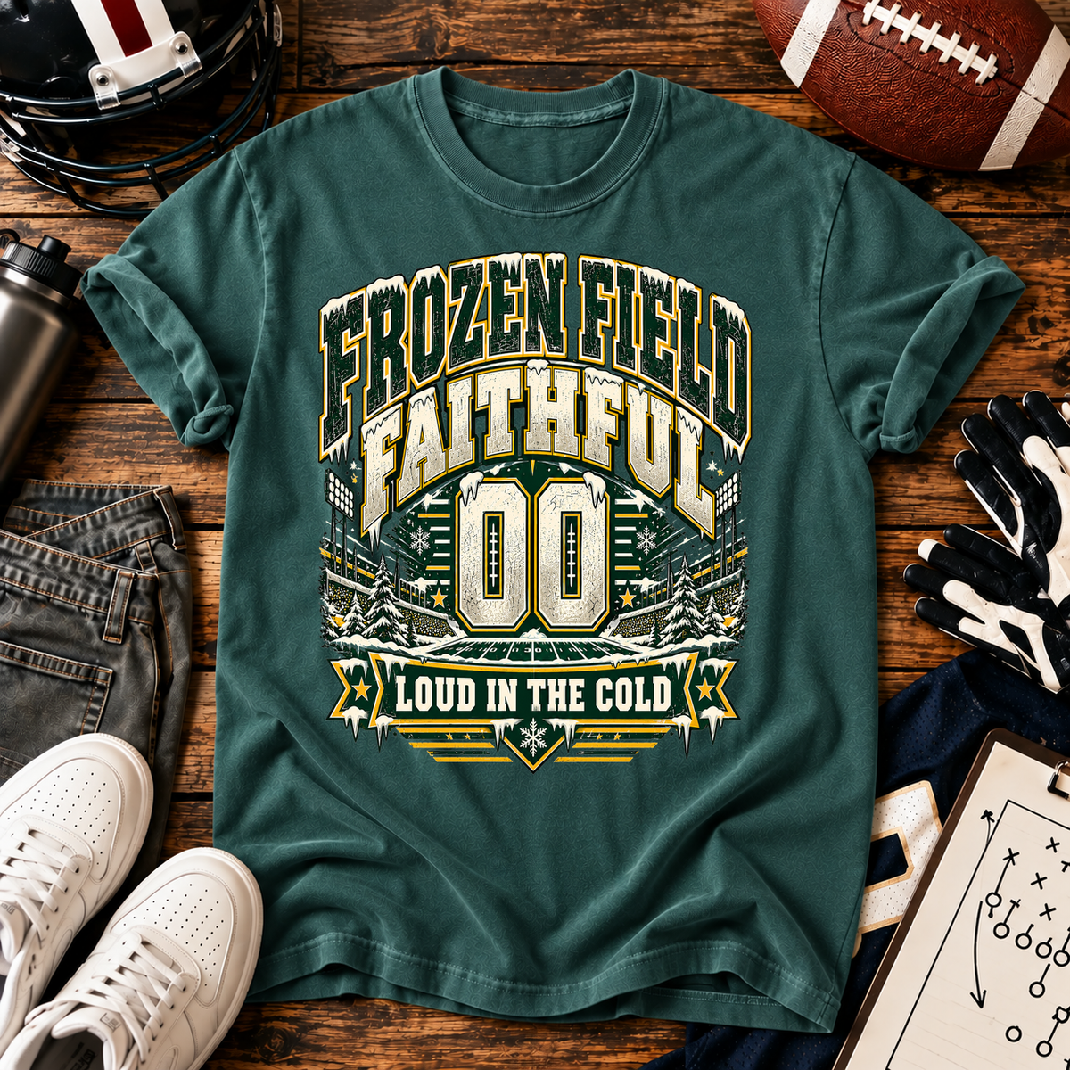 Frozen Field Faithful T-shirt