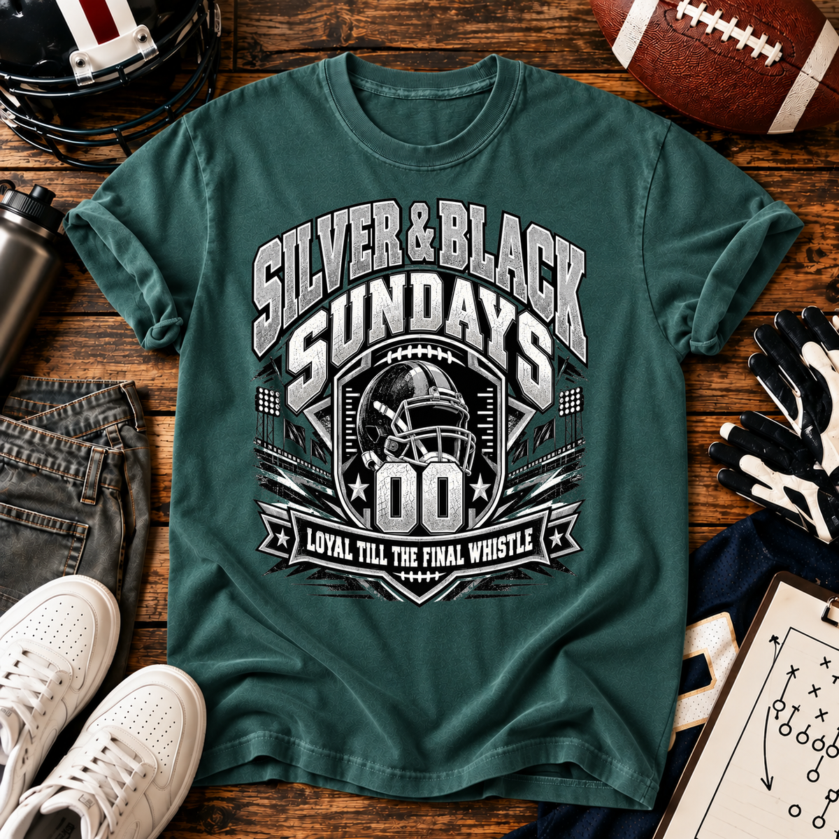 Silver Black Sundays T-Shirt