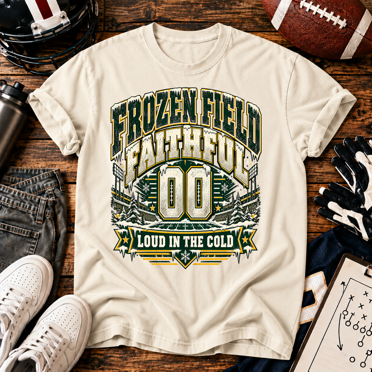 Frozen Field Faithful T-shirt