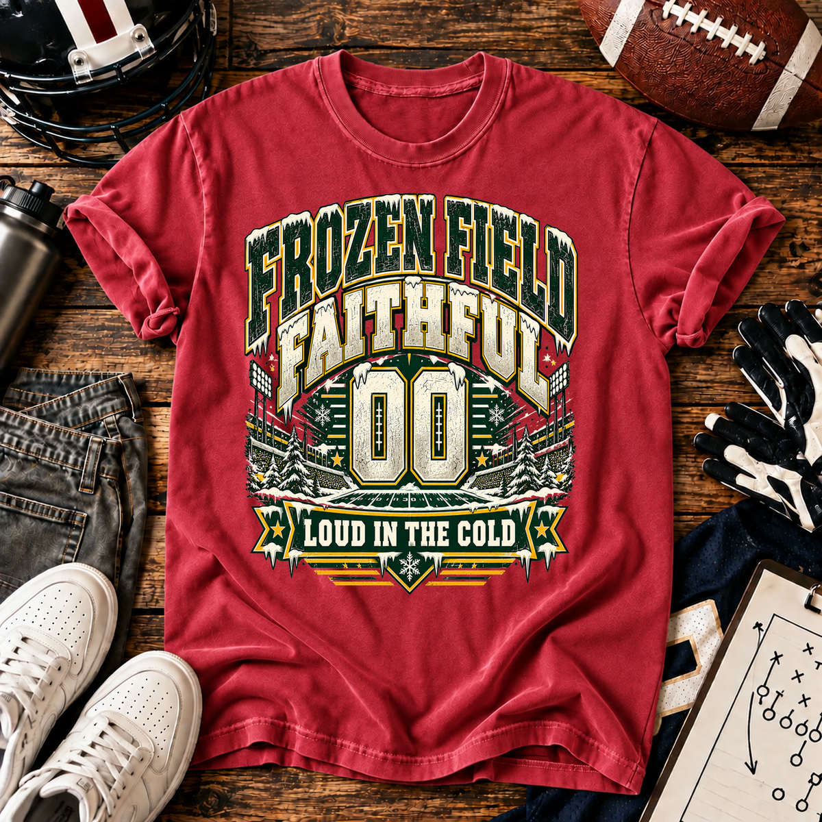 Frozen Field Faithful T-shirt
