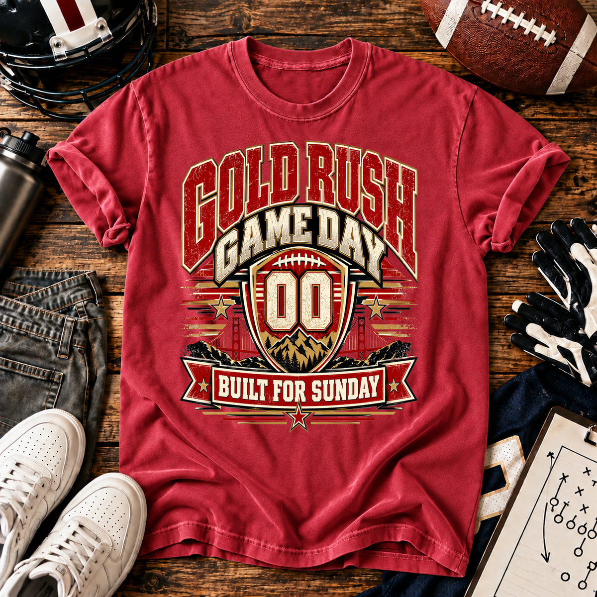 Gold Rush Game Day T-shirt