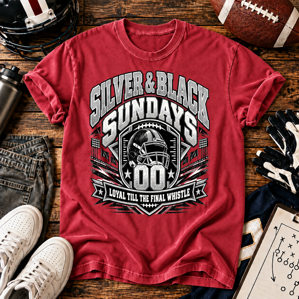 Silver Black Sundays T-Shirt