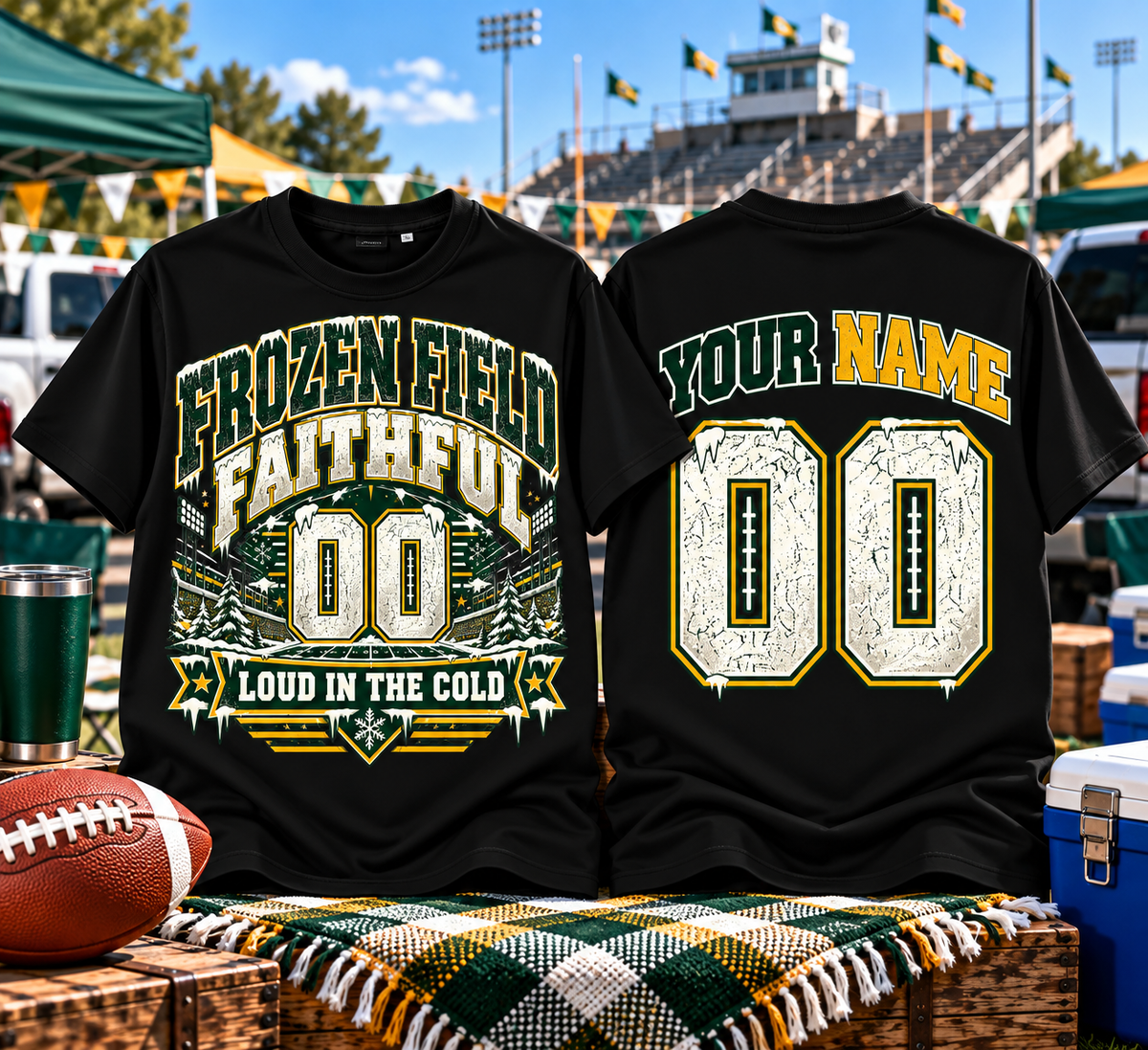 Frozen Field Faithful T-shirt