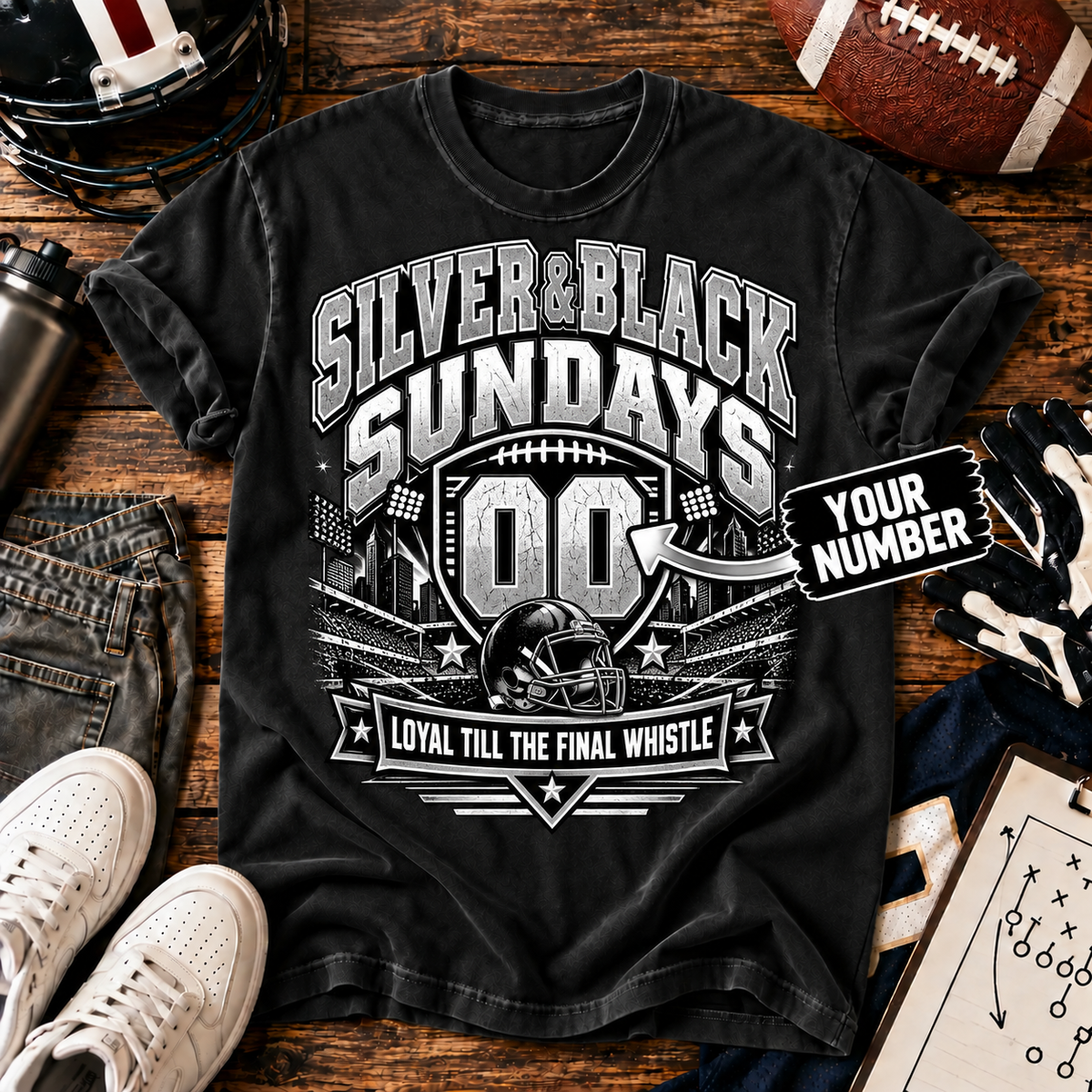 Silver Black Sundays T-Shirt