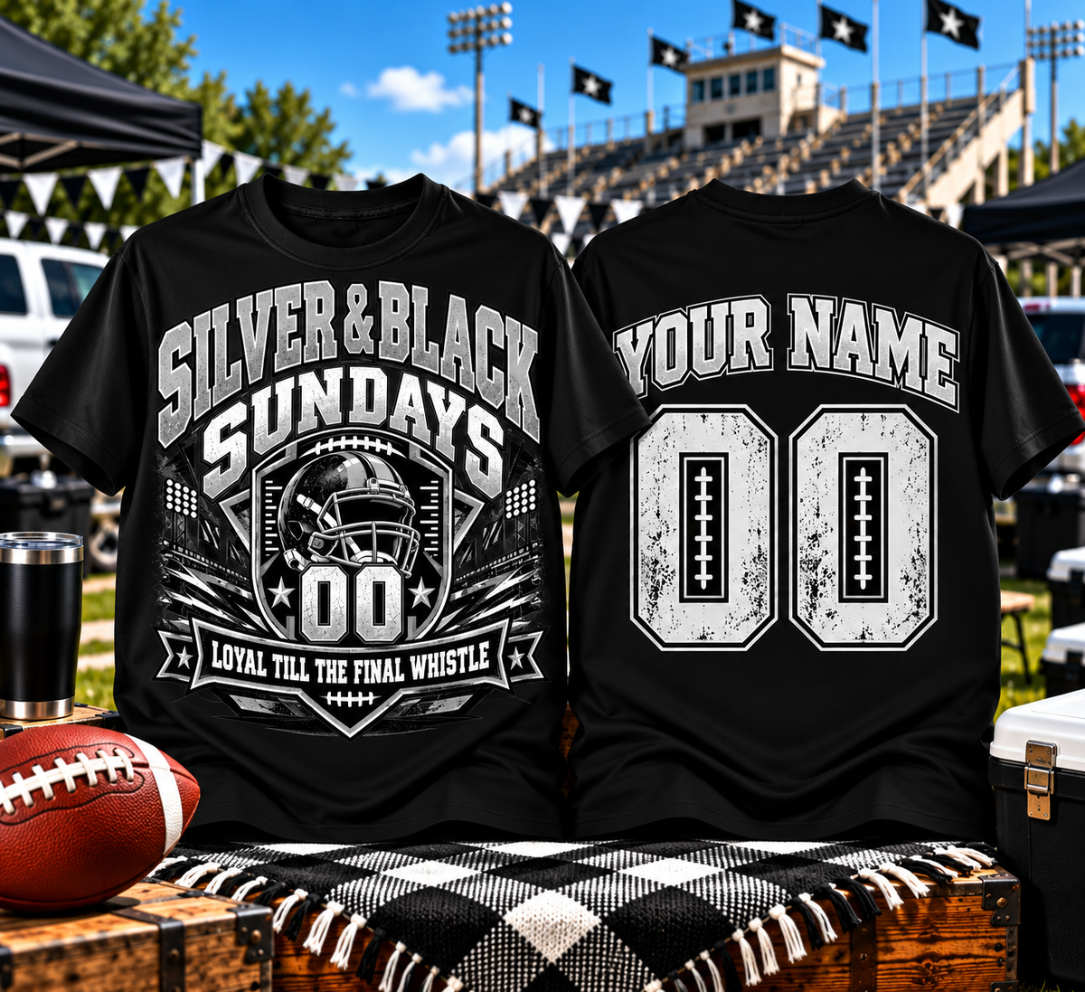 Silver Black Sundays T-Shirt