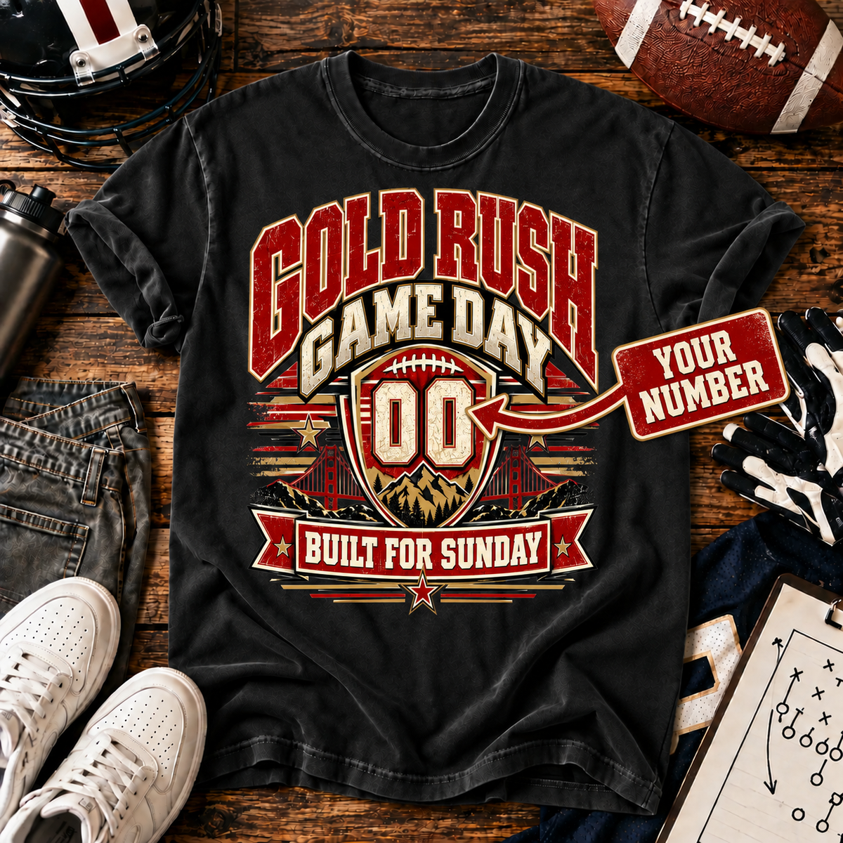 Gold Rush Game Day T-shirt