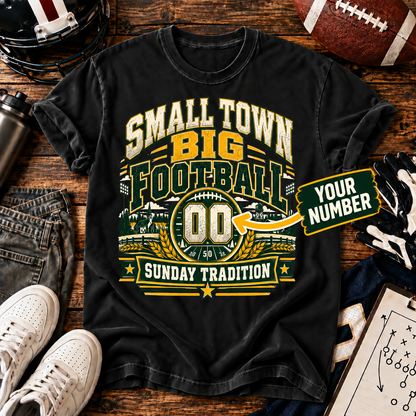 Small Town Big Football T-shirt