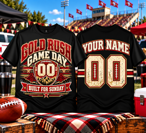 Gold Rush Game Day T-shirt