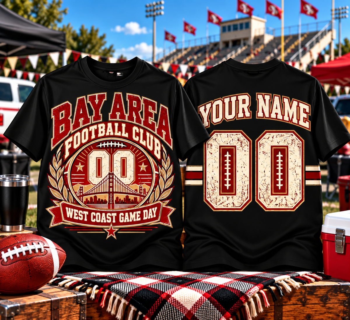 Bay Area Football Club T-shirt